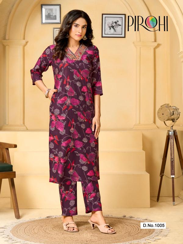 Pirohi krishi 2 kurtis wholesale